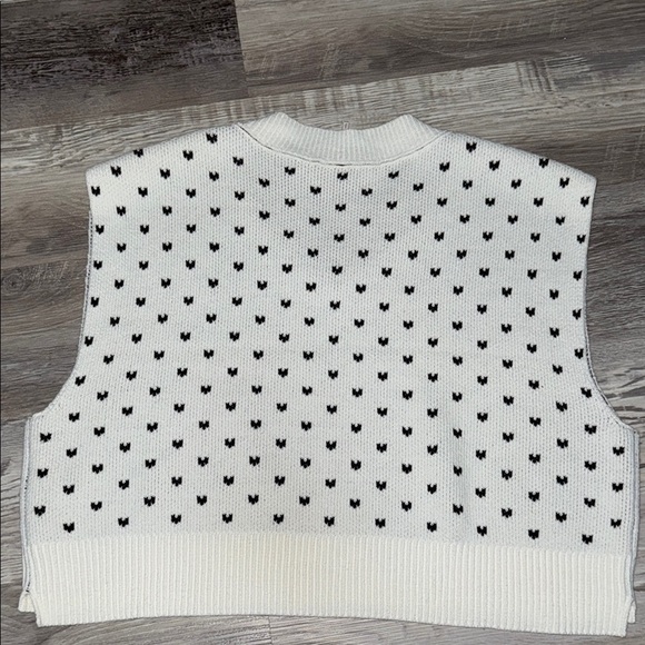 Free People Easy Street Sweater Vest Size S - Picture 5 of 9